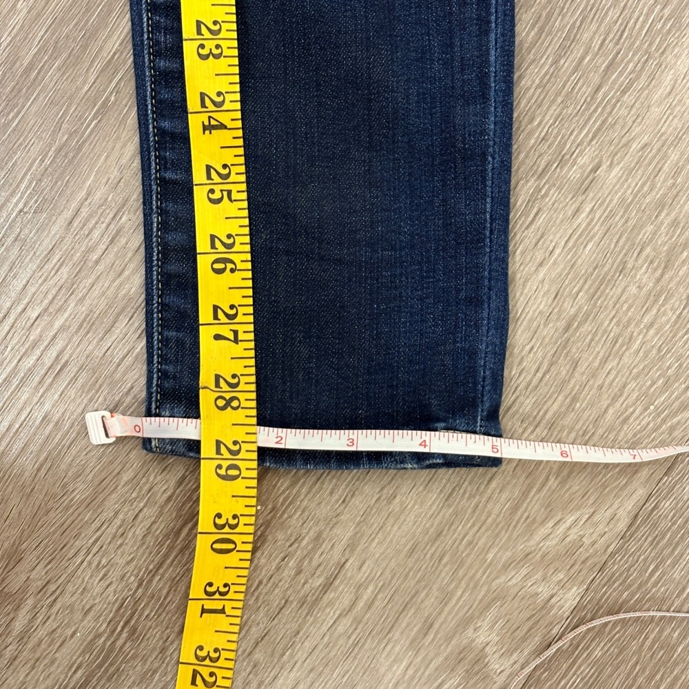Levis Made & Crafted Pins Skinny Jeans Womens 29x32 Dark Wash Blue Made in Italy - Picture 13 of 13